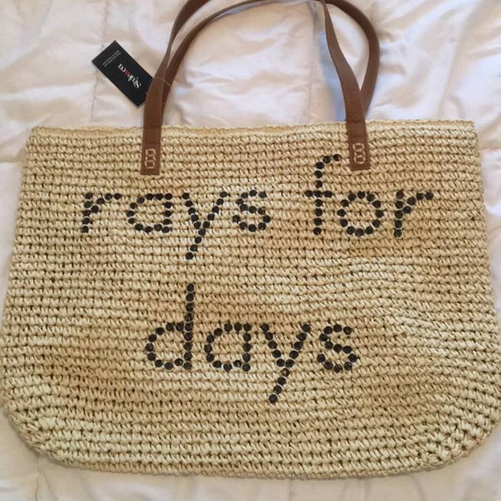 Style&Co Straw tote - never used